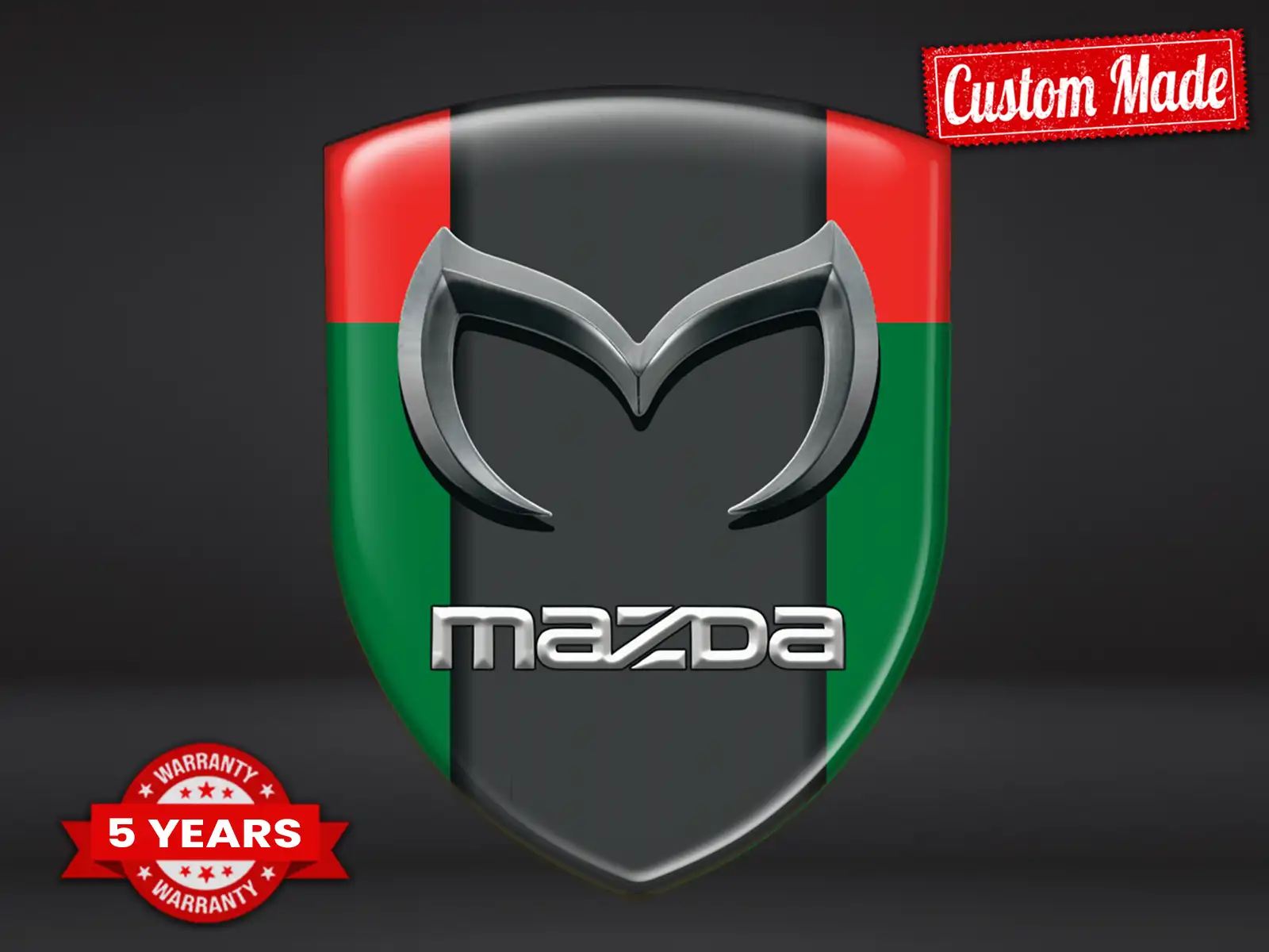 Mazda Adesivi Lunotto Auto Robusti Design Essenziale